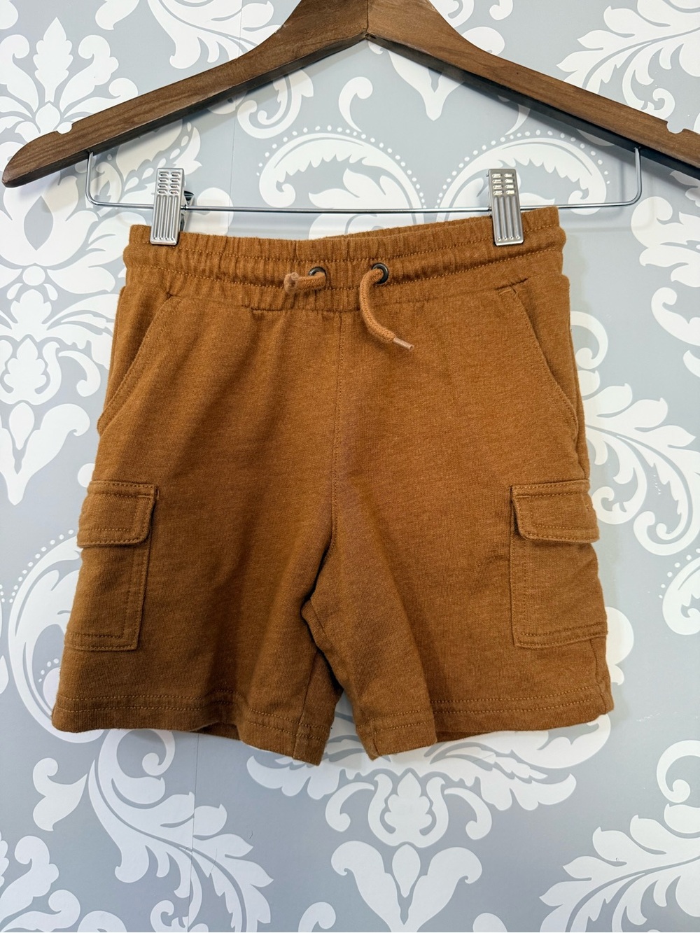 💫10/$25 • Carters Cotton Blend Drawstring Cargo Shorts in Rust Brown